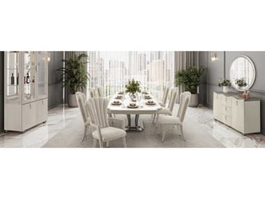 Michael Amini Fantosini Poplar Wood Dining Room Set AICFANTOSINIDINSET