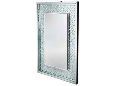 Michael Amini Crystal Montreal 31'' Rectangular Wall Mirror with LED Light AICFSMNTRL265H