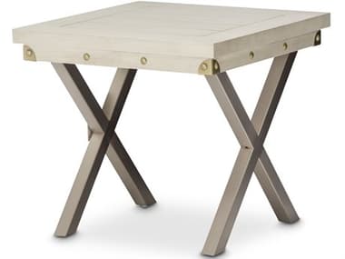 Michael Amini Menlo Station Square Wood End Table AICKIMENP202123