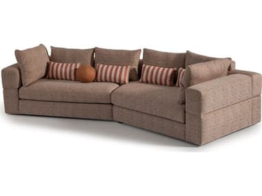 Michael Amini Amora Brown Upholstered Modular AICLFRAMRA816FIR223