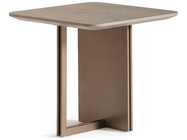 Michael Amini Canberra Square Wood End Table AICLFRCNBA202120