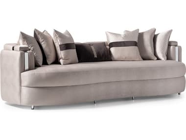 Michael Amini Carmela Silver Upholstered Sofa AICLFRCRMA816ZNC808