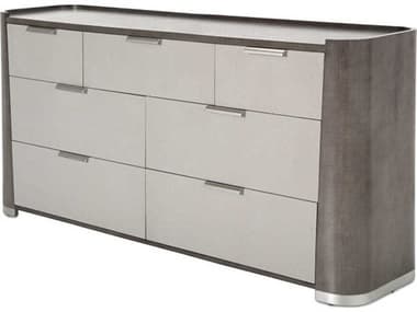 Michael Amini Roxbury Park 70" Wide 7-Drawers Gray Double Dresser AICN9006050220
