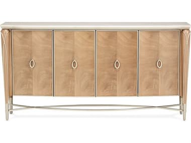 Michael Amini Villa Cherie - Caramel 74" Birch Wood Sideboard AICN9008007SA134