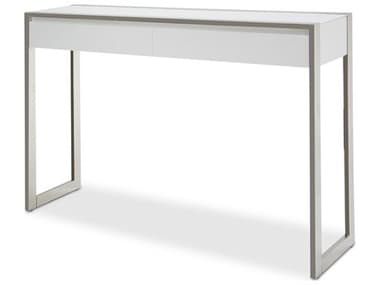 Michael Amini State St. Rectangular Glass Console Table AICN9016323116