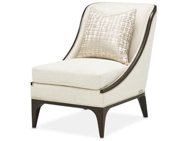 Michael Amini Paris Chic White Accent Chair AICNF9003834CRMNI409