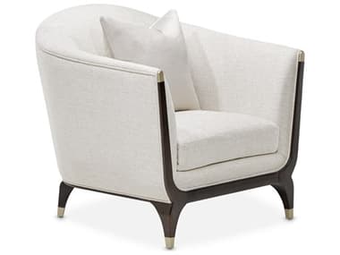 Michael Amini Paris Chic White Accent Chair AICNF9003835CRMNI409