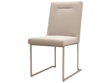 Michael Amini Marin Rubberwood Beige Armless Dining Chair AICNKIMRIN003139