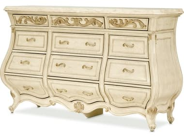 Michael Amini Platine De Royale Champagne Poplar Wood Dresser AICNR09050201