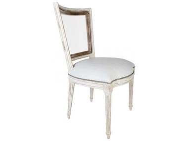 Aidan Gray White Side Dining Chair AIDDIVA105WHT