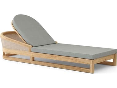 Anderson Teak Catania Natural Chaise Lounge AKSL339