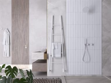Amba Jeeves White Ladder Towel Warmer AMBASW