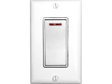 Amba White Pilot Light Switch AMBATWSW