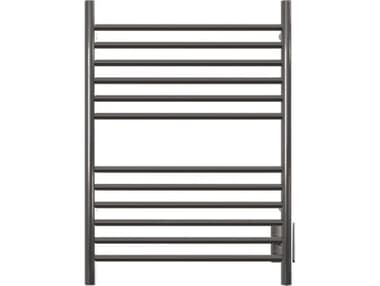 Amba Cape Brushed Straight 12-Bar Hardwired Towel Warmer AMBCAPE23321