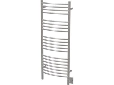 Amba Jeeves Polished Curved 20-Bar Hardwired Towel Warmer AMBDCP