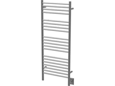 Amba Jeeves Brushed Straight 20-Bar Hardwired Towel Warmer AMBDSB