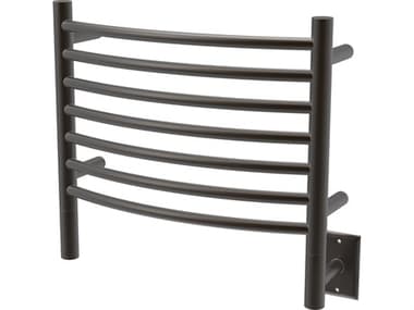 Amba Jeeves Oil Rubbed Bronze Curved 7-Bar Hardwired Towel Warmer AMBHCO