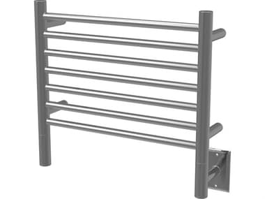 Amba Jeeves Brushed Straight 7-Bar Hardwired Towel Warmer AMBHSB