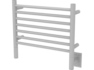 Amba Jeeves White Straight 7-Bar Hardwired Towel Warmer AMBHSW