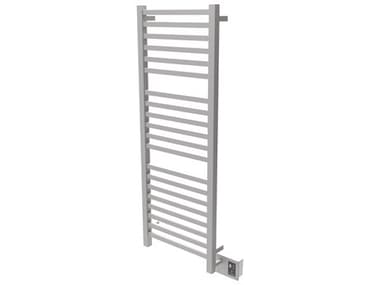 Amba Quadro Brushed Stainless 24" x 57" Heated Towel Rack AMBQ2054B