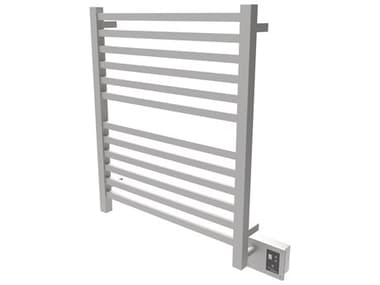 Amba Quadro Brushed Stainless 32" x 35" Heated Towel Rack AMBQ2833B