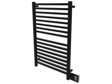 Amba Quadro Matte Black 32" x 45" Heated Towel Rack AMBQ2842MB