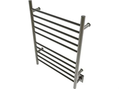 Amba Radiant Brushed Bronze Hardwired and Plug-In Combo Straight 10-Bar Towel Warmer AMBRWHSBB