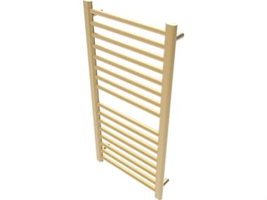Amba Sirio Satin Brass Hardwired Towel Warmer AMBS2142SB2
