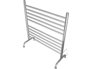 Amba Solo Polished 33" Freestanding 10-Bar Towel Warmer AMBSAFSP33