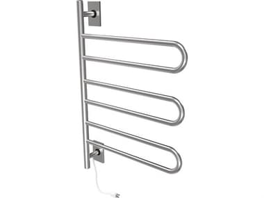Amba Swivel Brushed Hardwired and Plug-In Combo with 3 Looped Bars AMBSL3B