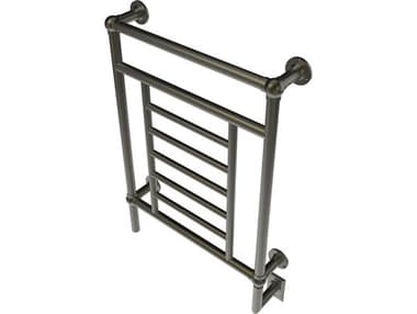 Amba Traditional Brushed Bronze 8-Bar Hardwired Towel Warmer AMBT2536BB