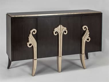 Artmax 64" Espresso Champagne Sideboard AMX4467S