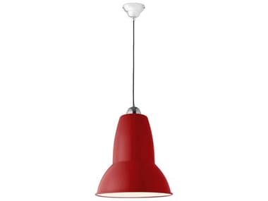 Anglepoise Original-1227 Giant 1-Light Crimson Red Bell Pendant ANP31861