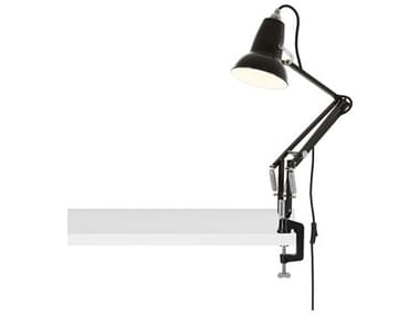 Anglepoise Original-1227 Mini Jet Black Desk Lamp with Clamp ANP32369