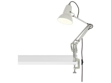 Anglepoise Original-1227 Mini Linen White Desk Lamp with Clamp ANP32373