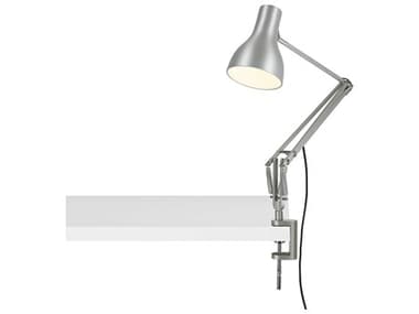 Anglepoise Type-75 Silver Luster Desk Lamp with Clamp ANP32661