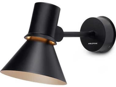 Anglepoise Type-80 1-Light Matte Black Wall Sconce ANP32924