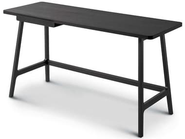 Arflex Ponti Stained Chocolate Brown Solid Wood Writing Desk ARF12023