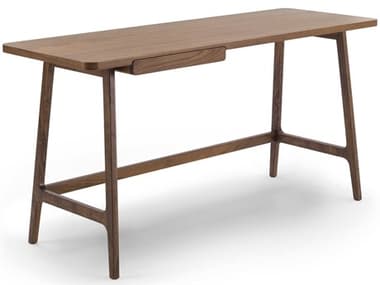 Arflex Ponti Walnut Canaletto Brown Solid Wood Writing Desk ARF12024