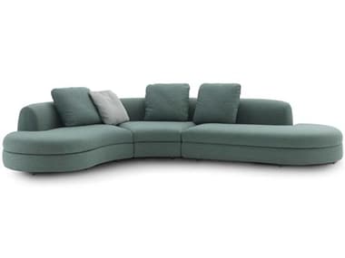 Arflex Edo Green Upholstered Sectional Sofa ARFE35