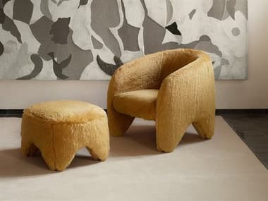 Arflex Yuzu Chair and Ottoman Set ARFYUZULIVSET