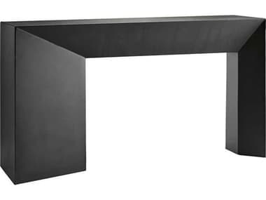 Arteriors Home Mckinley Rectangular Metal Blackened Iron Console Table ARH2240