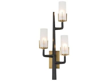 Arteriors Home Griffin 3-Light Bronze Antique Brass Wall Sconce ARH49082