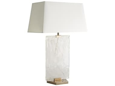 Arteriors Home Maddox  Opal Swirl White Buffet Lamp ARH49118601