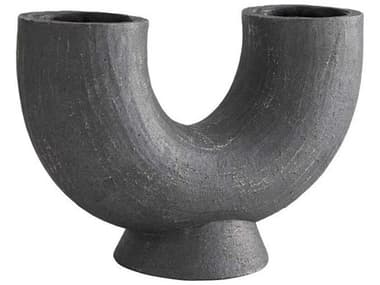 Arteriors Home Damien Matte Charcoal Sculpture ARH5575