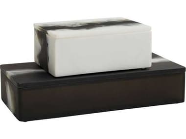 Arteriors Home Hollie Black White Box Set of 2 ARH5623