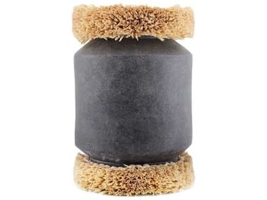 Arteriors Home Raffie Matte Charcoal Vase ARH5735