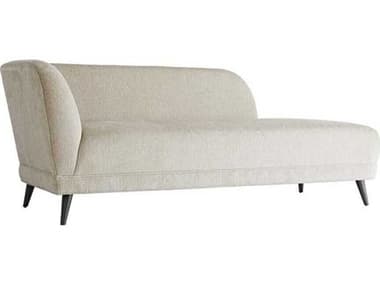 Arteriors Home Catalina Stone Grey Ash Upholstered Chaise ARH8109