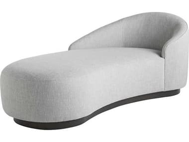 Arteriors Home Turner Iceberg Linen Gray Upholstered Chaise ARH8146