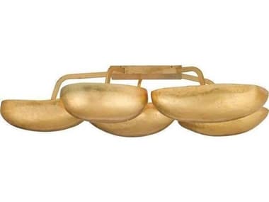 Arteriors Home Theo 13-Light Gold Leaf Semi Flush Mount ARHDFI10